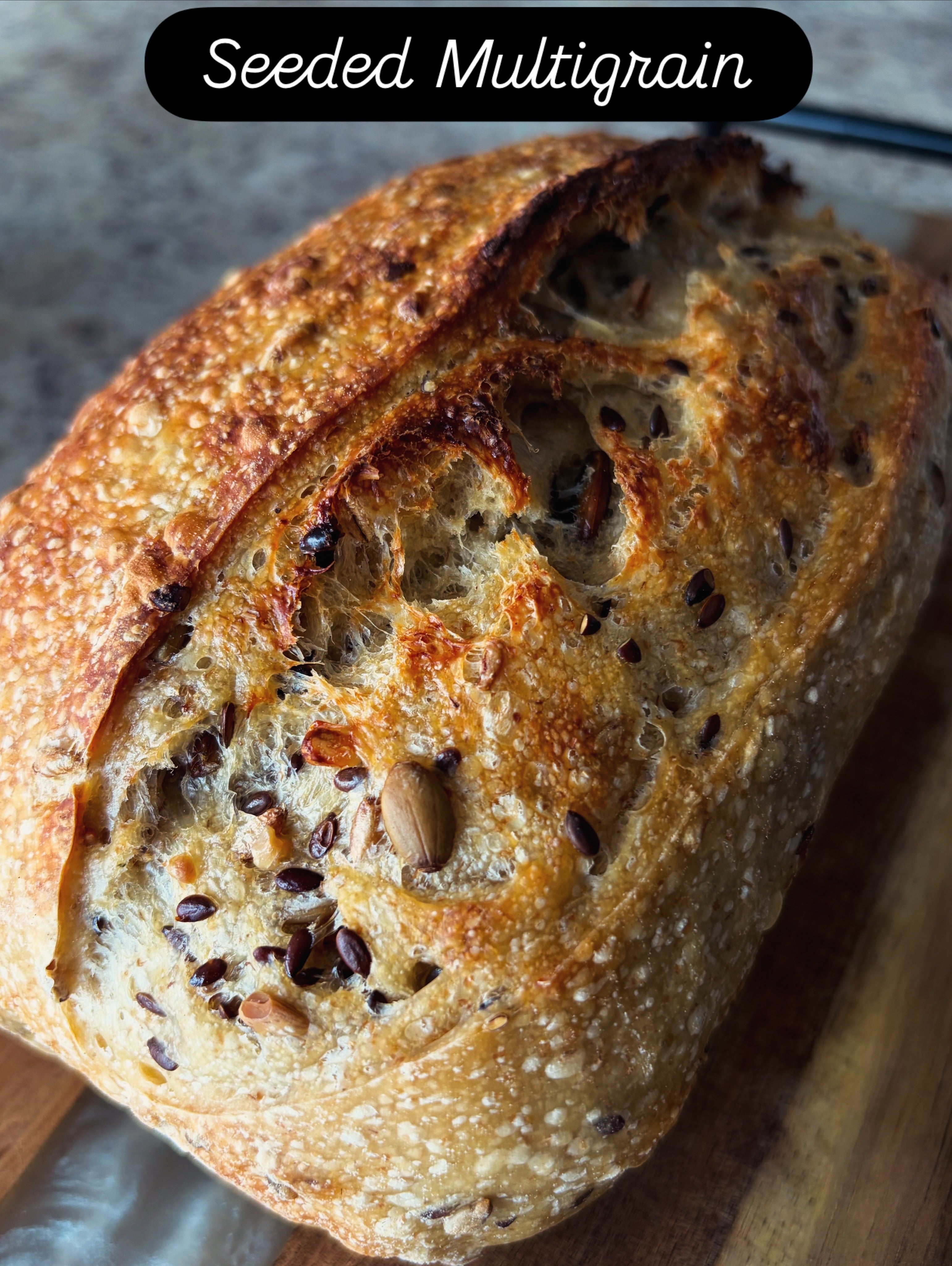 Seeded Multigrain loaf